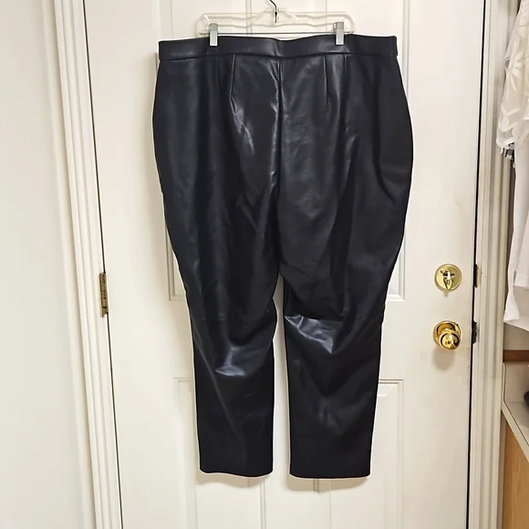 NWT Eloquii Faux Leather Pants - Picture 4 of 7